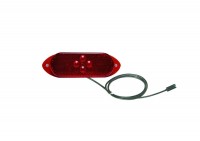 Vignal pozička LED červená LAMBERET 24V kabel 0,5m