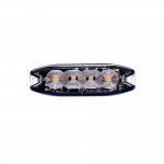 MARKWART světlo výstražné oranžové 4x LED