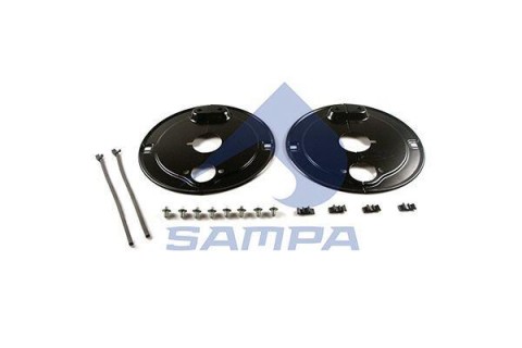 SAMPA plech krycí SN 3616 - sada na nápravu
