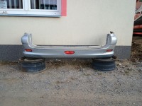 345. ZADNÍ NÁRAZNÍK PEUGEOT 206 SW, OD-02, STŘÍBRNÝ