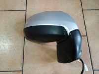 PRAVÉ ELEKTRICKÉ ZRCÁTKO, CITROEN C3 PICASSO, OD ROKU 2008, STŘÍBRNÉ