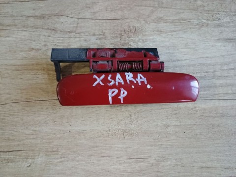 VNĚJŠÍ KLIKA CITROEN XSARA PRAVÁ PŘEDNÍ, VÍNOVÁ