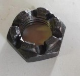 MARKWART matice M30x3,5 korunková nízká - čep pr.40