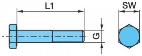 BPW čep tlumiče M24x120