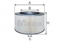 MFILTER filtr vzduchu MB Actros