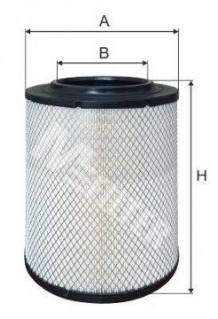 MFILTER filtr vzduchu DAF LF