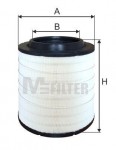 MFILTER filtr vzduchu IVECO E-car E10-E21
