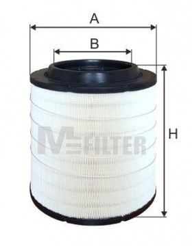 MFILTER filtr vzduchu IVECO E-car E10-E21