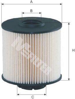MFILTER filtr paliva MB Atego 7,5t