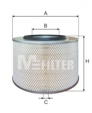 MFILTER filtr vzduchu MB Actros