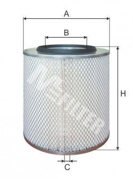 MFILTER filtr vzduchu IVECO E-cargo