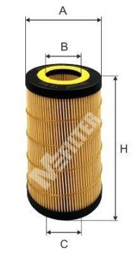 MFILTER filtr olejový DAF 105XF
