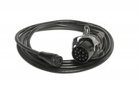 ASPÖCK kabel propojovací 4,8M malá + velká zásuvka 15 pol.