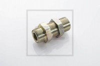 PE spojka s kontra maticí  M16x1,5, pro trubku 10mm