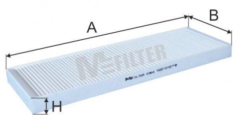 MFILTER filtr topení CROSSOWER, EVOBUS, IRISBUS