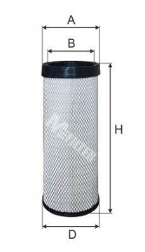 MFILTER filtr vzduchu SCANIA