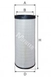 MFILTER filtr vzduchu SCANIA P, R, T, VOLVO CE, NEW HOLLAND, KOMATSU, LIEBHERR
