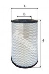 MFILTER filtr vzduchu CATERPILLAR,JOHN DEERE,VOLVO