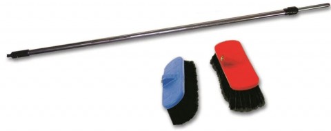 MARKWART kartáč mycí teleskopická tyč 180-260cm, kovová