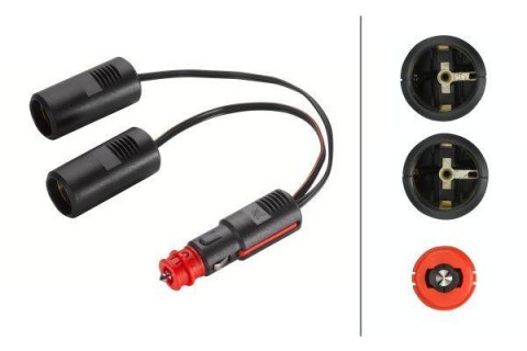 HELLA adaptér do zásuvky rozdvojka