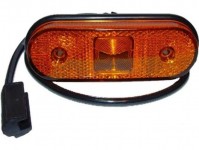 PROPLAST pozička LED oranžová, kabel 1,5m