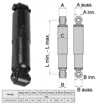 tlumič pérování SAF Intradisc
