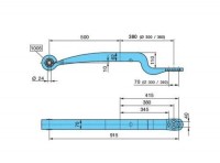 BPW pero ALM 500/380/110 -vnitřní průměr silentbloku - 24mm
