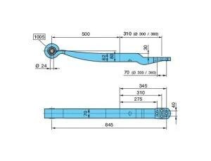 pero BPW ALM 1x65 500/380+405K110 SGS H_65