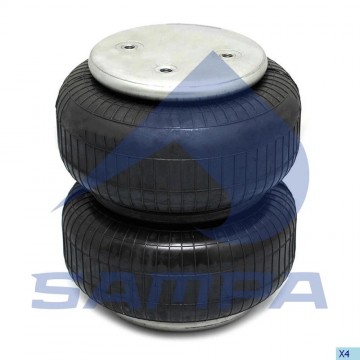 SAMPA měch pérování zved.n. SAF1608/4.229.1005.00 křižmo (výška 256mm)