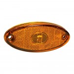 ASPÖCK pozička LED oranžová Flatpoint II, 12V, kabel 500mm