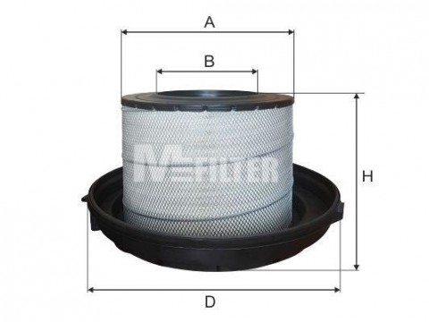 MFILTER filtr vzduchu MB Actros