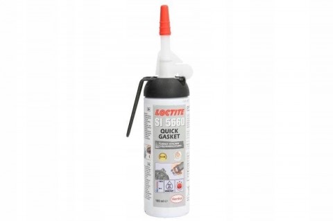 LOCTITE tmel samovytlačovací těsnící silikonový - rychlé utěsnění 100 ml, silikon, šedý