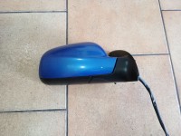 PRAVÉ EL. SKLOPNÉ ZRCÁTKO, PEUGEOT 307, MODRÉ