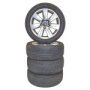 AUDI A6 4F0 sada kol s pneu 215/55 R17 7Jx17H2 ET34  4F0601025AS - lehce poškozený disk