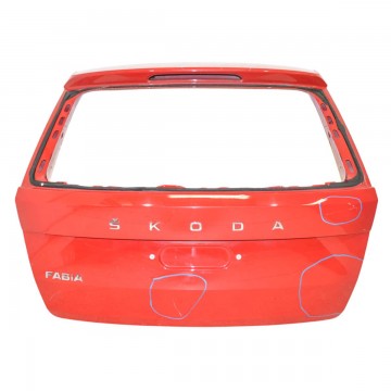 zadní páté dveře - holé ŠKODA Fabia III 6V0 lift combi  6V9827159B  6V9827023 - poškozené