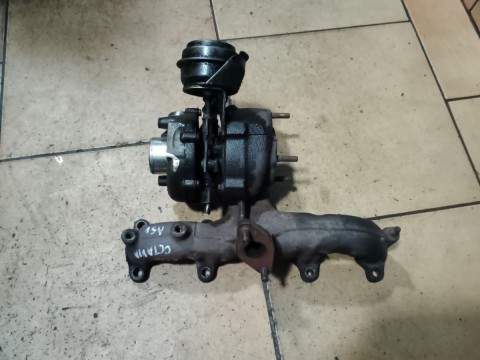 TURBO - DMYCHADLO GT1749V ŠKODA OCTAVIA ASV, AHF 1,9TDI 81KW VÝROBCE: GARRETT