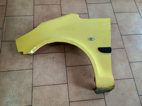 PŘEDNÍ BLATNÍK, PEUGEOT 1007, ŽLUTÝ, LEVÝ
