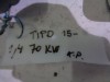 vnitřní osvětlení na fiat tipo II,