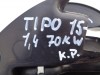 zadní výplň na rezervu pro fiat tipo II sedan, 005202567306