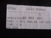 zadní pláto do kufru na citroen c4 B7, 96874780