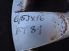 4ks disky elektrony na peugeot partner III, 6,5Jx16 ET31