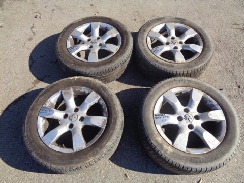 4ks disky elektrony na peugeot partner III, 6,5Jx16 ET31
