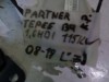 levý zadní bezpečnostní pás na peugeot partner III,