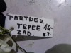 vnitřní osvětlení na peugeot partner III, zadní