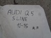 zadní nárazník na audi q5, 8R0807385A