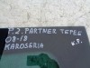 pravé zadní sklo do karoserie na peugeot partner III,