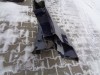 pravá zadní čtvrtka na dací duster, lem blatíku