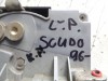 levý přední zámek na fiat scudo , 6 pin