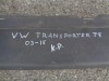 zadní nárazník pro vw volkswagen transporter t5, 7E0807417A
