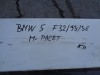 zadní nárazník na bmw 4 F32, F33, F36, m paket,
